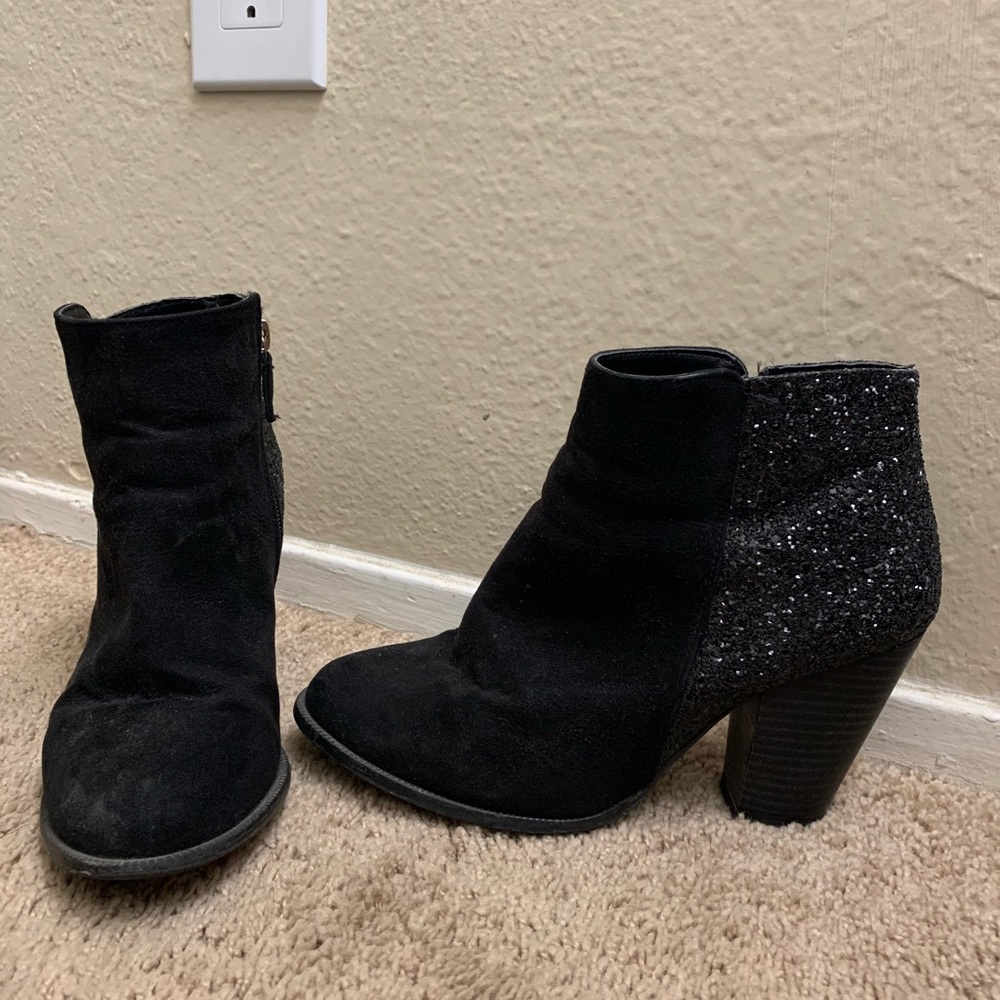Black boots